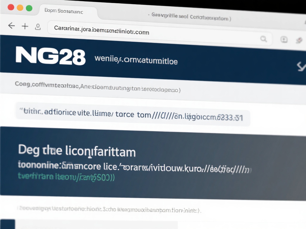 确认网页的合法性
在浏览器中进入官网时，应当仔细