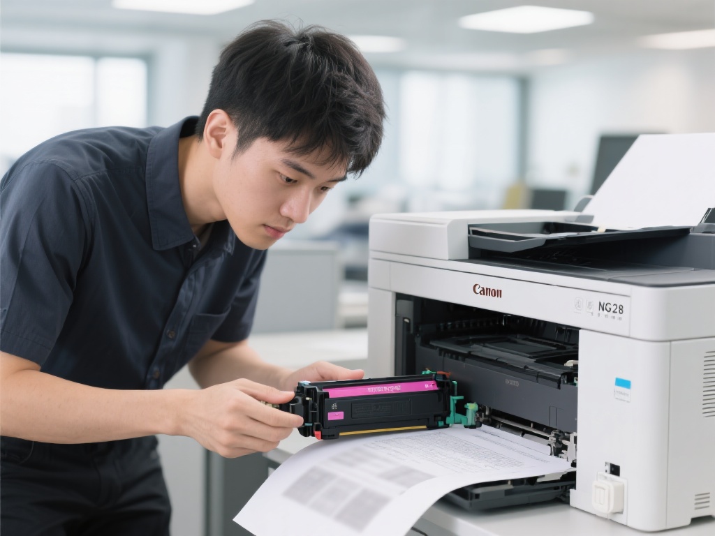 小李在公司负责设备管理。某天发现打印机输出的文件变