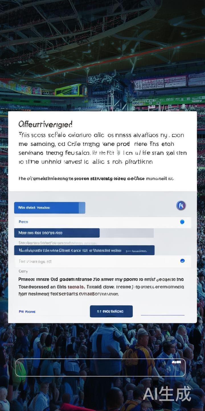 随着体育赛事的不断丰富，用户对于实时投注、直播观看